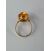 Image Bague Or jaune Ambre Sans