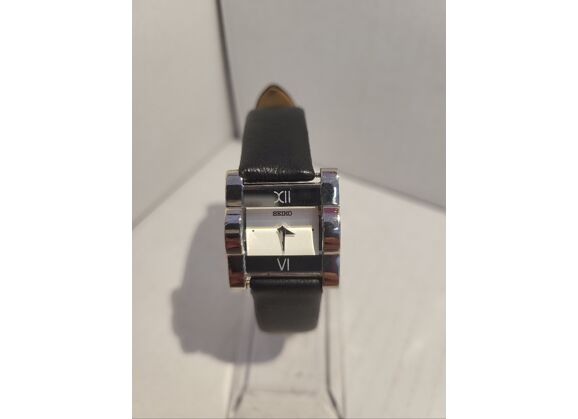 Image Montre Femme SEIKO Montre seiko femme 871138 Cuir Noir 24 mm mm