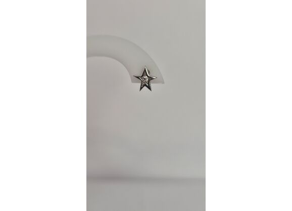 Image Boucles d'oreilles Or blanc Diamant