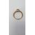 Image Bague Or jaune Topaze Oxyde de zirconium
