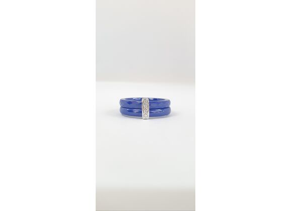Image Bague Or blanc Diamant
