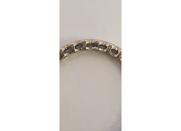 Image Bague Or blanc Diamant Sans