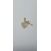 Image Pendentif Or jaune Oxyde de zirconium