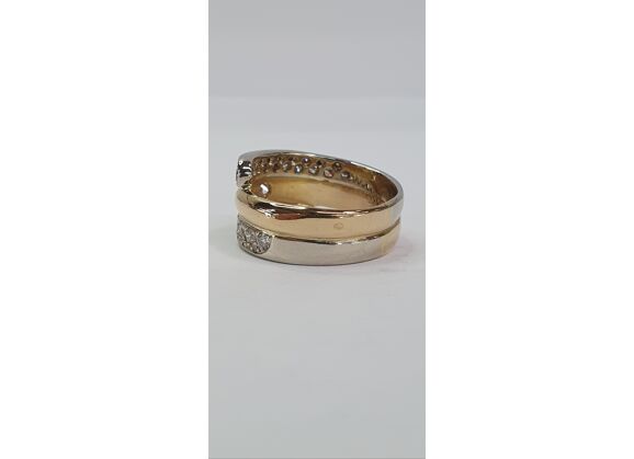 Image Bague Or jaune Diamant Sans