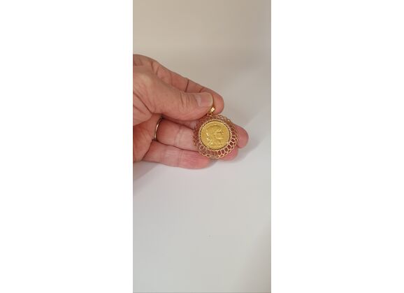 Image Pendentif Or jaune