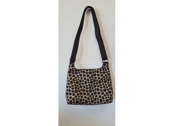 Image Sac à main LONGCHAMP Porté croisé Toile Léopard