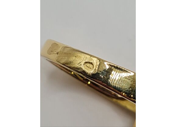 Image Bague Or jaune Diamants