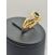 Image Bague Or jaune Saphir Diamant