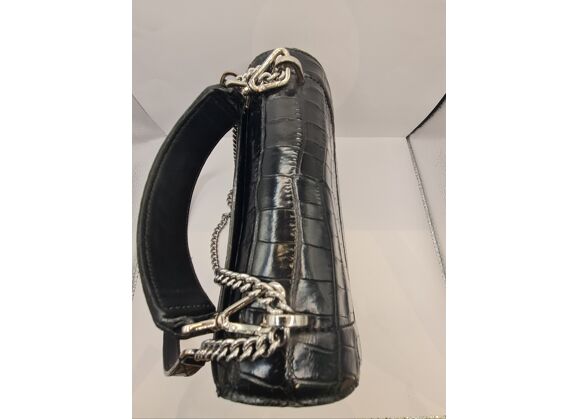 Image Sac à main LANCEL Ninon Porté épaule Cuir Noir