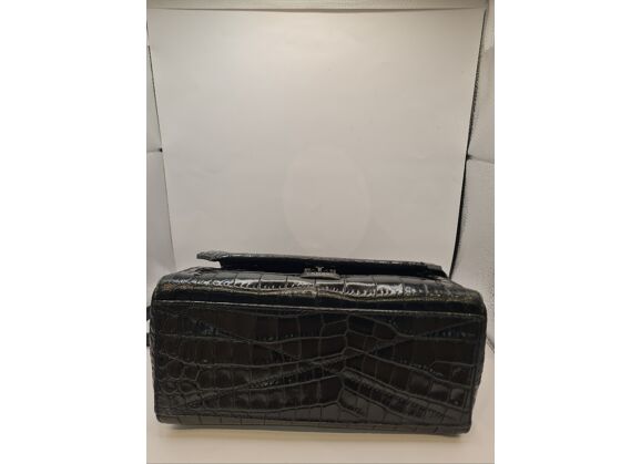 Image Sac à main LANCEL Ninon Porté épaule Cuir Noir