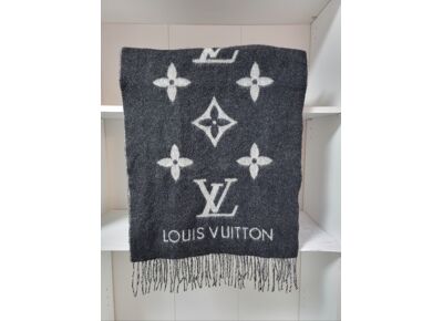 Image Foulard LOUIS VUITTON Reykjavik Cachemire Noir