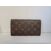 Image Portefeuille LOUIS VUITTON Sarah Cuir Marron