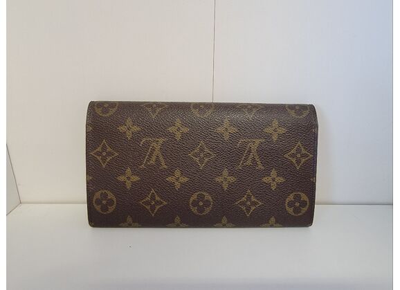 Image Portefeuille LOUIS VUITTON Sarah Cuir Marron
