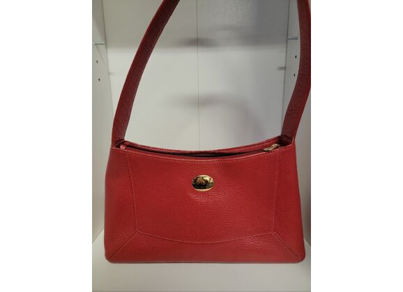 Image Sac à main MAC DOUGLAS Porté main Cuir Rouge