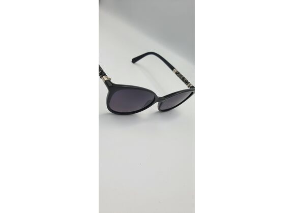 Image Lunettes de soleil SWAROVSKI Sk 5258 Plastique Noire 53 mm