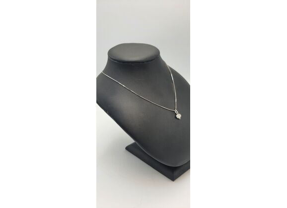 Image Collier Or blanc