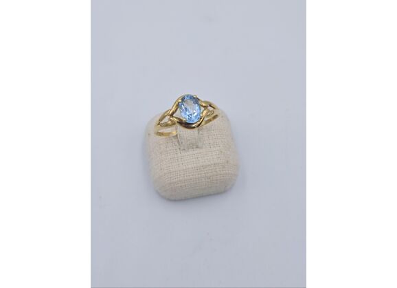 Image Bague Or jaune Topaze Sans