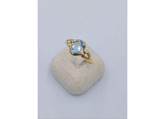 Image Bague Or jaune Topaze Sans