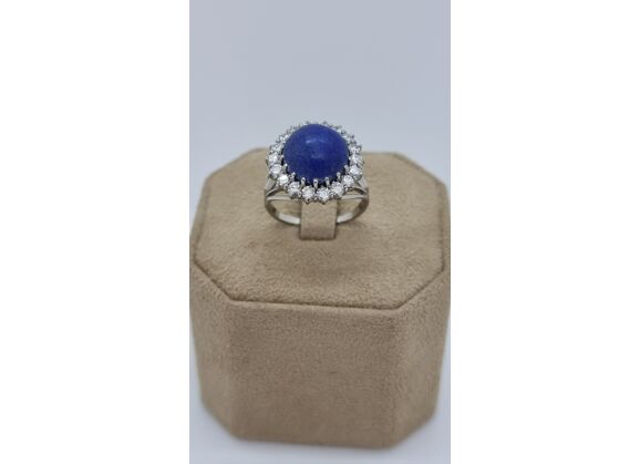 Image Bague Or blanc Diamant Diamant