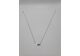 Image Collier Or blanc Diamant Sans