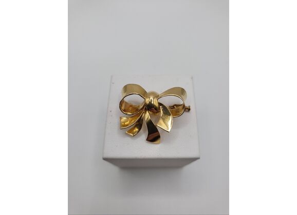 Image Broche Or NON SIGNE Or jaune