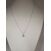 Image Collier Or blanc Diamant