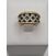 Image Bague Or jaune Pierre bleue