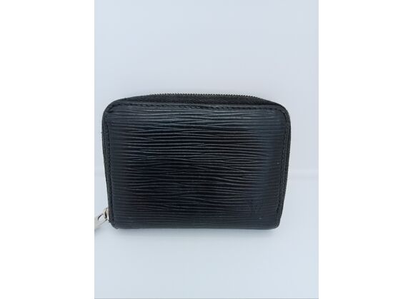 Image Portefeuille LOUIS VUITTON Zippy Cuir épi Noir