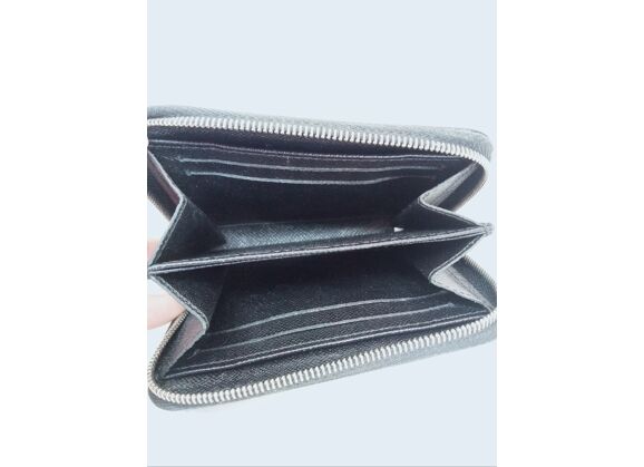 Image Portefeuille LOUIS VUITTON Zippy Cuir épi Noir