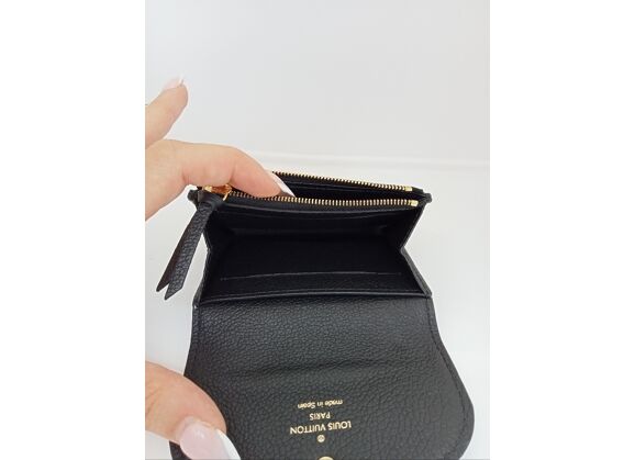 Image Portefeuille LOUIS VUITTON Porte monnaie Rosalie Cuir Noir