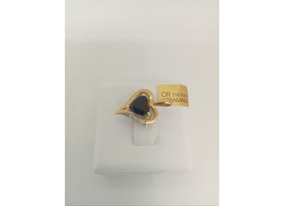 Image Pendentif Or jaune Saphir