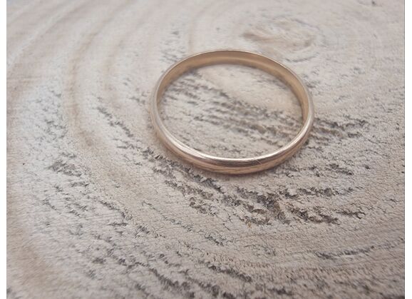 Image Bague Alliance Or rose