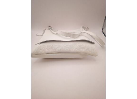 Image Sac à main NON SIGNE Porté croisé Cuir Blanc