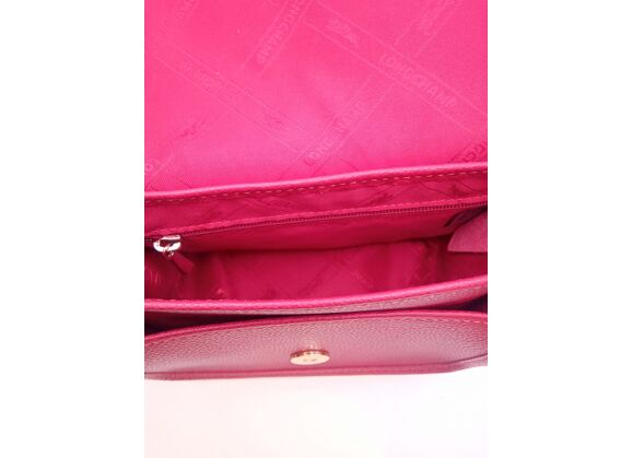 Image Sac à main LONGCHAMP Porté croisé Cuir Rouge