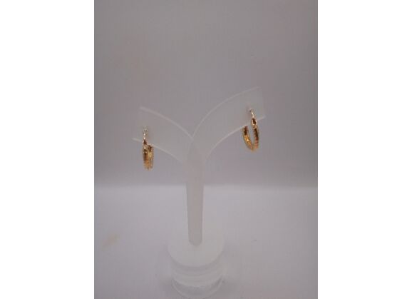 Image Boucles d'oreilles Boucle d'oreille Or Créoles Or jaune