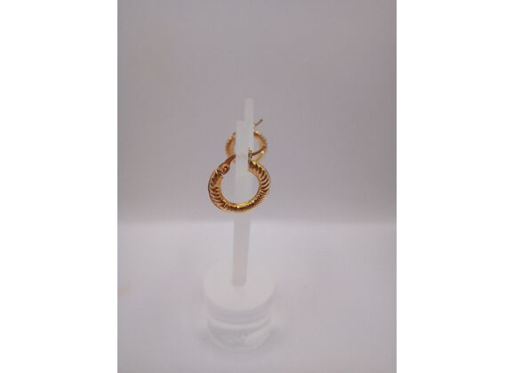 Image Boucles d'oreilles Boucle d'oreille Or Créoles Or jaune
