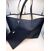 Image Sac à main LACOSTE Toile enduite Bleu marine