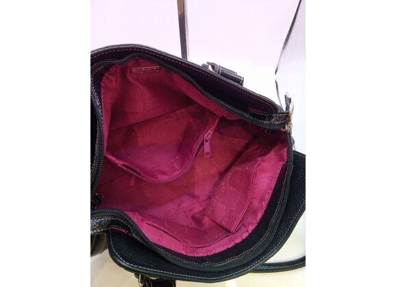 Image Sac à main LANCASTER Porté épaule Simili cuir Noir