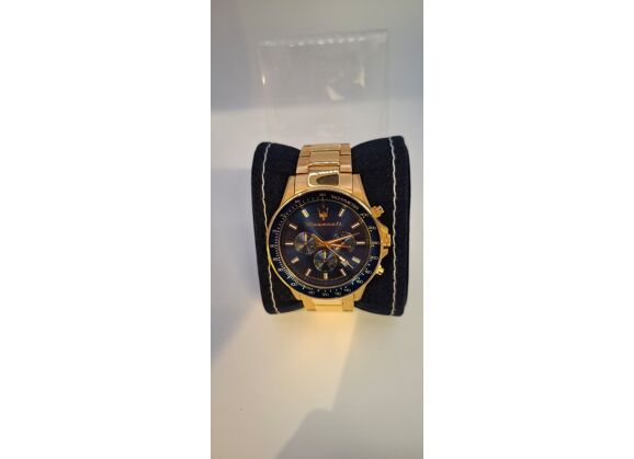 Image Montre Homme MASERATI Montre maserati Acier Or 44 mm
