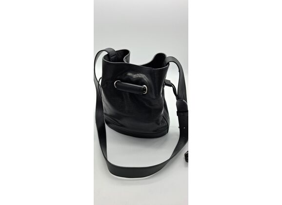 Image Sac à main LANCEL Huit Porté épaule Cuir Noir