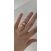 Image Bague Or jaune Perle Diamant