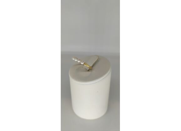 Image Bague Or jaune Perle Perle