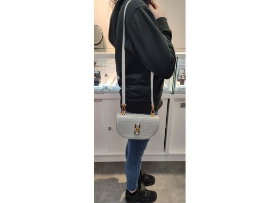 Image Sac à main LANCEL Porté épaule Simili cuir Bleu