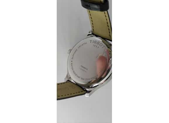 Image Montre Homme TISSOT Tissot tradition perpetual calendar Cuir Noir 40 mm