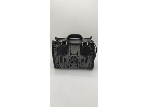 Image Sac à main LANCEL Summer Porté main Tissu Noir