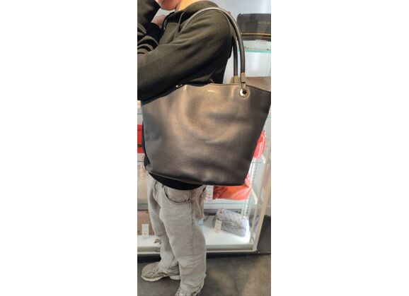 Image Sac à main LANCEL Porté épaule Simili cuir Noir