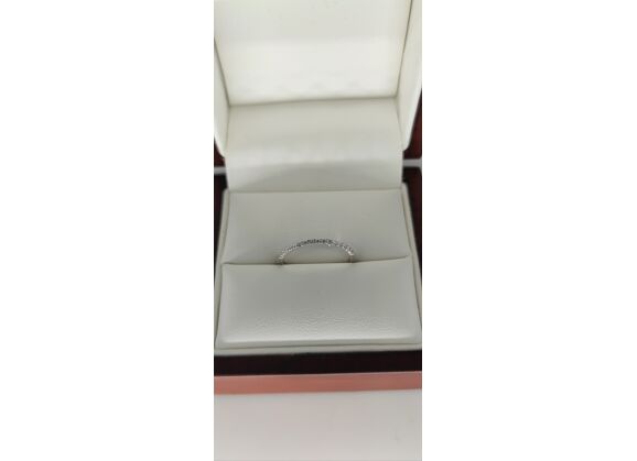 Image Bague Or blanc Diamant Sans