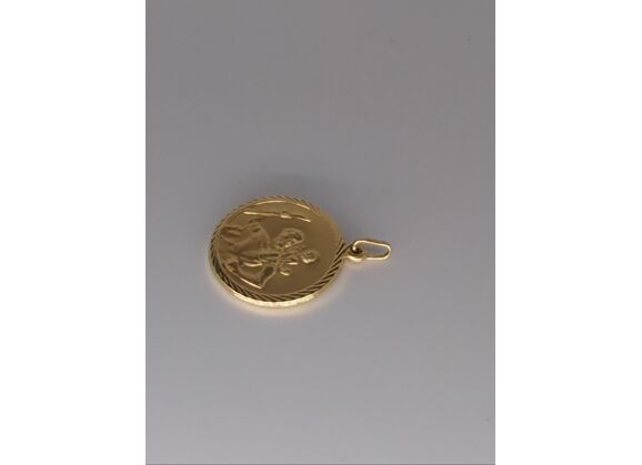 Image Pendentif Médaille Or jaune