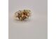 Image Bague Or jaune pierre multicolore Sans