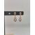 Image Boucles d'oreilles Or jaune Pierre bleue Sans